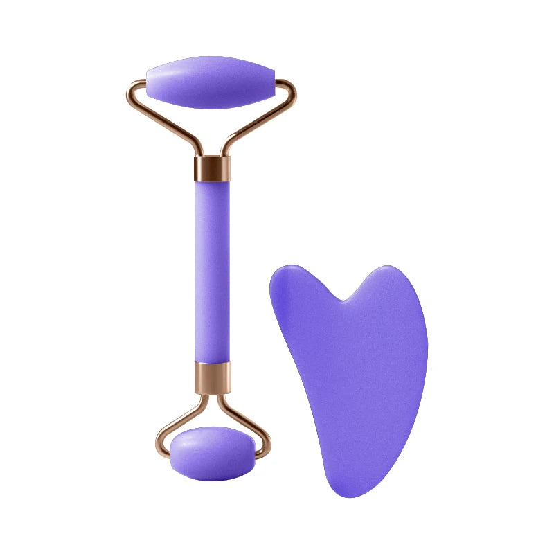 Facial Massage Roller – Face, Neck & Eye Resin Scraping Tool