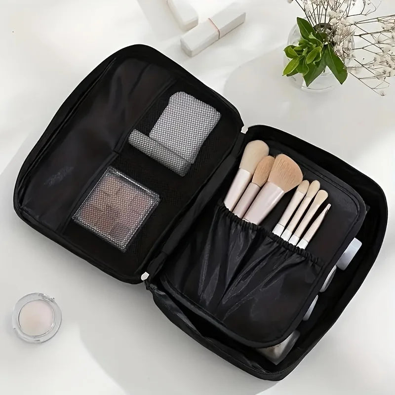 Travel Cosmetic Bag – Multi-Compartment Makeup Organizer
