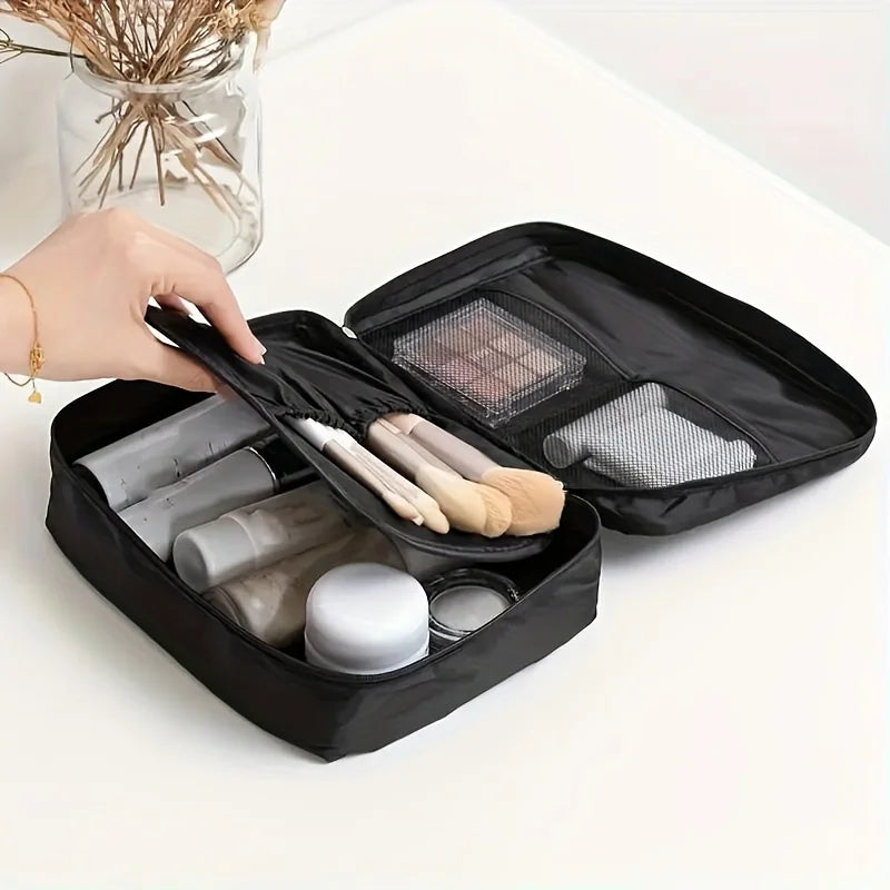 Travel Cosmetic Bag – Multi-Compartment Makeup Organizer