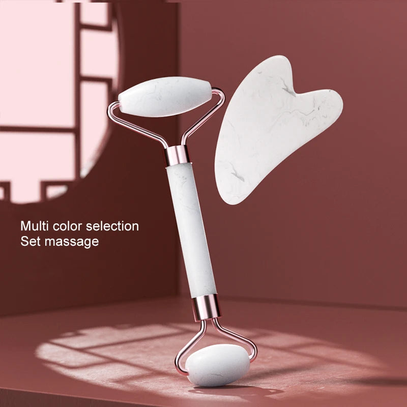 Facial Massage Roller – Face, Neck & Eye Resin Scraping Tool